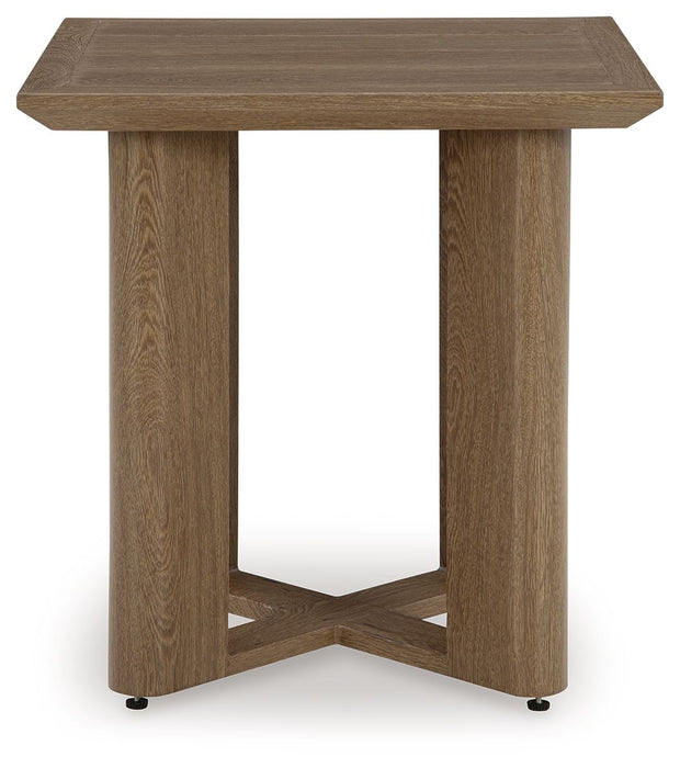 Serene Bay - Square End Table - Dark Brown – End Tables by Signature Design by Ashley® at Furniture Wholesale Plus , Nashville furniture store