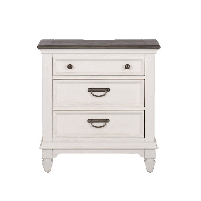Allyson Park - Nightstand w/ Charging Station – Nightstands w/ Charging Stations by Liberty Furniture at Furniture Wholesale Plus , Nashville furniture store