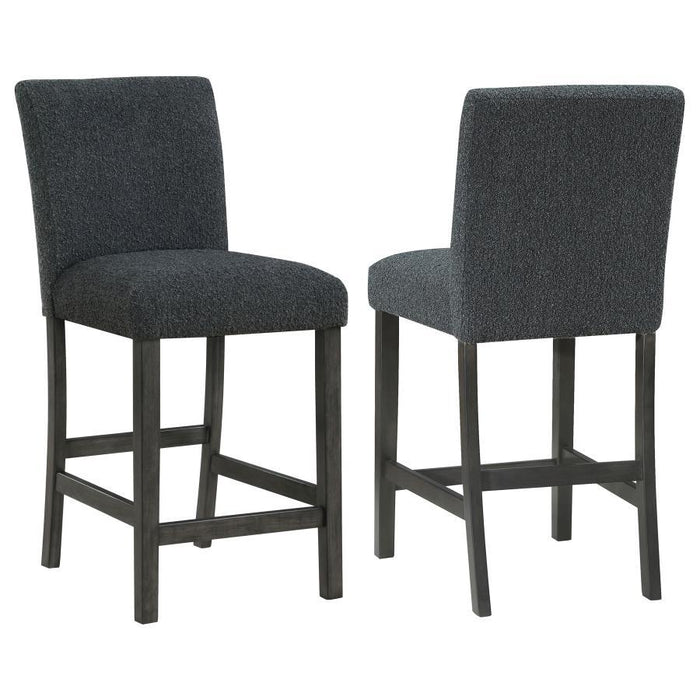 Alba - Boucle Upholstered Counter Height Dining Chair (Set of 2) - Premium Chair Sets from CoasterEveryday - Just $309! Shop now at Furniture Wholesale Plus  We are the best furniture store in Nashville, Hendersonville, Goodlettsville, Madison, Antioch, Mount Juliet, Lebanon, Gallatin, Springfield, Murfreesboro, Franklin, Brentwood