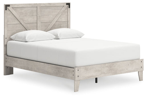 Shawburn - Platform Bed With Crossbuck Panel Headboard – Platform Beds by Signature Design by Ashley® at Furniture Wholesale Plus , Nashville furniture store