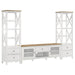 Hollis - 3 Piece TV Stand Entertainment Center - White - Premium Entertainment Centers from Coaster Fine Furniture - Just $1949! Shop now at Furniture Wholesale Plus  We are the best furniture store in Nashville, Hendersonville, Goodlettsville, Madison, Antioch, Mount Juliet, Lebanon, Gallatin, Springfield, Murfreesboro, Franklin, Brentwood