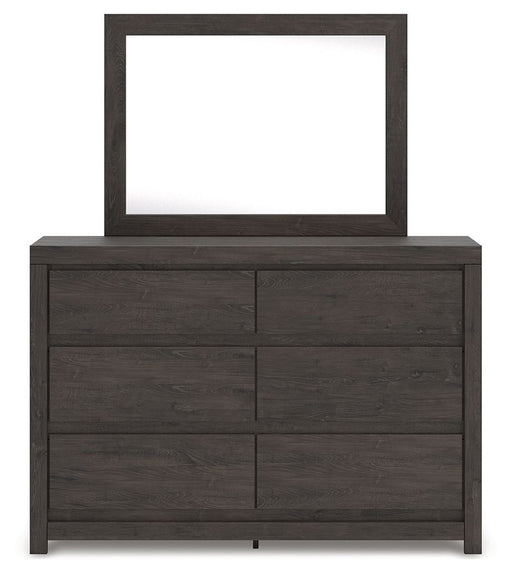 Fraluna - Dresser And Mirror - Charcoal – Dresser & Mirror by Signature Design by Ashley® at Furniture Wholesale Plus , Nashville furniture store