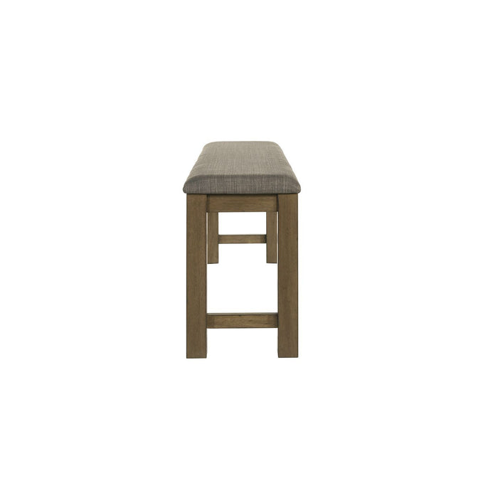 Brook Bay - Upholstered Counter Bench – Upholstered Benches by Liberty Furniture at Furniture Wholesale Plus , Nashville furniture store