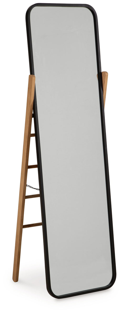 Bronick - Floor Mirror - Black / Brown – Floor Mirrors by Signature Design by Ashley® at Furniture Wholesale Plus , Nashville furniture store