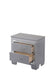 Lillian - Nightstand - Gray – Accent Nightstands by Crown Mark at Furniture Wholesale Plus , Nashville furniture store