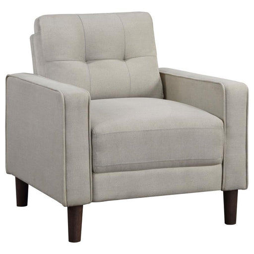 Bowen - Upholstered Track Arm Tufted Accent Chair – Arm Chairs by Coaster Fine Furniture at Furniture Wholesale Plus , Nashville furniture store