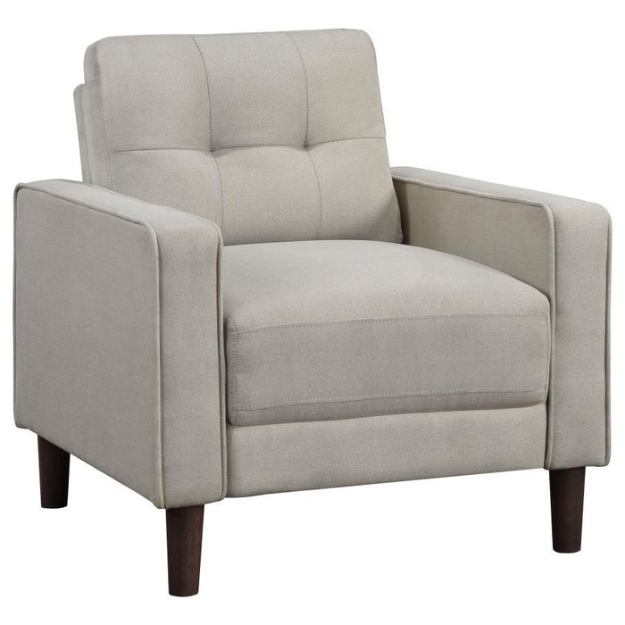 Bowen - Upholstered Track Arm Tufted Accent Chair – Arm Chairs by Coaster Fine Furniture at Furniture Wholesale Plus , Nashville furniture store