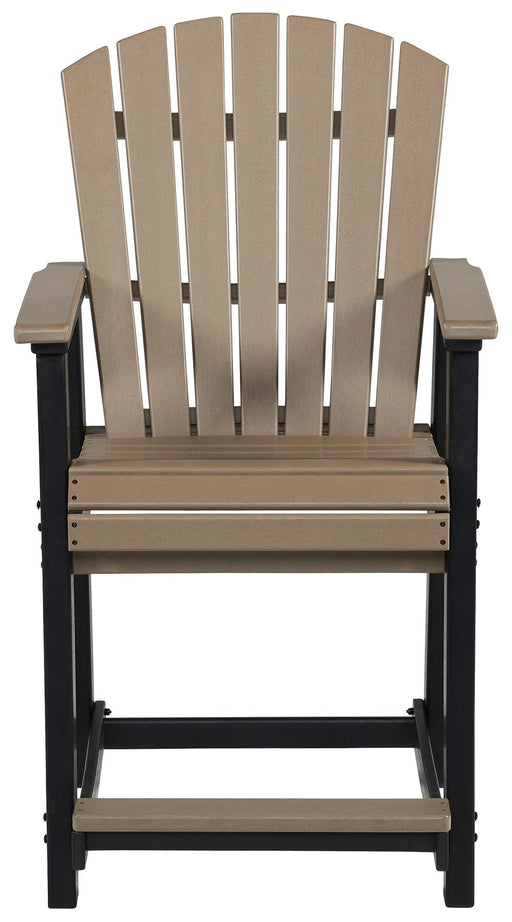 Fairen Trail - Black / Driftwood - Barstool (Set of 2) - Premium Stool Sets from Signature Design by Ashley® - Just $1078! Shop now at Furniture Wholesale Plus  We are the best furniture store in Nashville, Hendersonville, Goodlettsville, Madison, Antioch, Mount Juliet, Lebanon, Gallatin, Springfield, Murfreesboro, Franklin, Brentwood