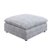 Cloud 9 - Ottoman - Zaftag Dove – Upholstered Ottomans by Elements International at Furniture Wholesale Plus , Nashville furniture store
