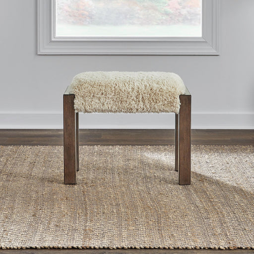 Broadmore - Upholstered Console Stool - Cobblestone Brown – Counter Height (24"-27") by Liberty Furniture at Furniture Wholesale Plus , Nashville furniture store