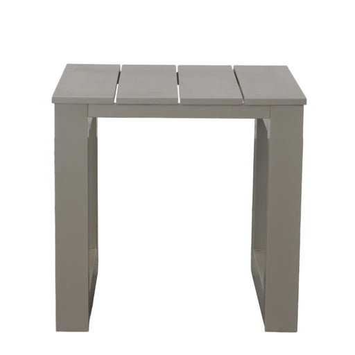 Dalilah - Patio Square End Table - Gray – End Tables by Steve Silver Furniture at Furniture Wholesale Plus , Nashville furniture store