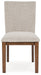Kraeburn - Dining Upholstered Side Chair (Set of 2) - Beige / Brown – Chair Sets by Signature Design by Ashley® at Furniture Wholesale Plus , Nashville furniture store