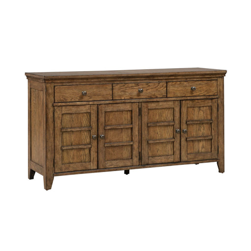 Carolina Park - Server - Amber Brown – Servers by Liberty Furniture at Furniture Wholesale Plus , Nashville furniture store