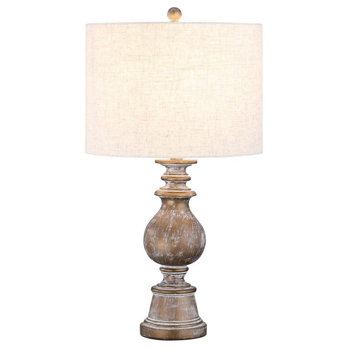 Brie - Drum Shade Urn Table Lamp - Antique Gold - Premium Table Lamps from CoasterEveryday - Just $119! Shop now at Furniture Wholesale Plus  We are the best furniture store in Nashville, Hendersonville, Goodlettsville, Madison, Antioch, Mount Juliet, Lebanon, Gallatin, Springfield, Murfreesboro, Franklin, Brentwood