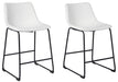 Centiar - Upholstered Barstool (Set of 2) – Stool Sets by Signature Design by Ashley® at Furniture Wholesale Plus , Nashville furniture store