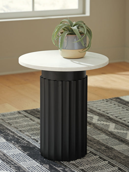Wainstone - Accent Table - Black / White – Accent Tables by Signature Design by Ashley® at Furniture Wholesale Plus , Nashville furniture store