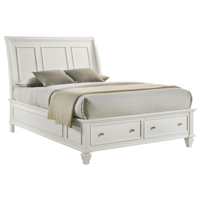 Sandy Beach - Storage Sleigh Bed – Storage Beds by CoasterEssence at Furniture Wholesale Plus , Nashville furniture store