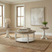 Turnberry Park - Opt 3 Piece Set (Cocktail Table And 2 End Tables) - Washed White – Table Sets by Liberty Furniture at Furniture Wholesale Plus , Nashville furniture store