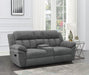Bahrain - Upholstered Motion Loveseat – Reclining Loveseats by CoasterEssence at Furniture Wholesale Plus , Nashville furniture store