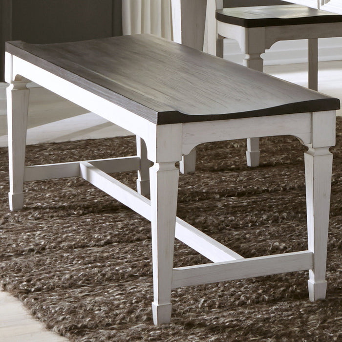 Allyson Park - Wood Seat Bench – Dining Benches by Liberty Furniture at Furniture Wholesale Plus , Nashville furniture store
