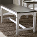 Allyson Park - Wood Seat Bench – Dining Benches by Liberty Furniture at Furniture Wholesale Plus , Nashville furniture store