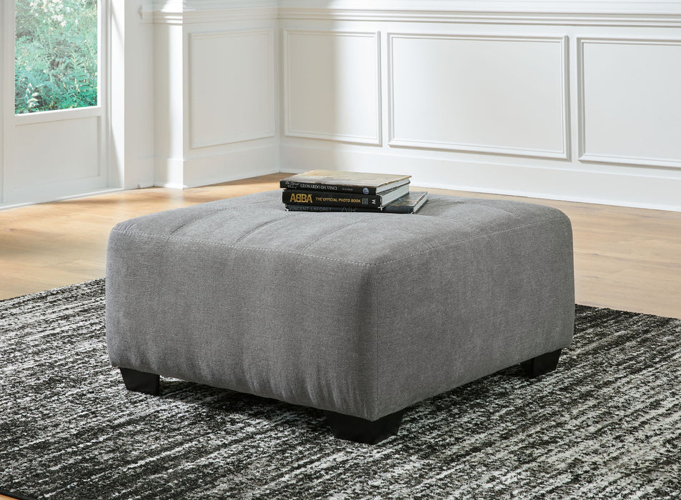 Birkdale Court - Oversized Accent Ottoman - Gray – Accent Ottomans by Benchcraft® at Furniture Wholesale Plus , Nashville furniture store