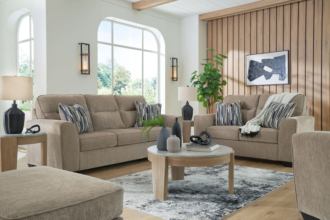 Olten - Living Room Set – Stationary Chair & Ottoman by Benchcraft® at Furniture Wholesale Plus , Nashville furniture store