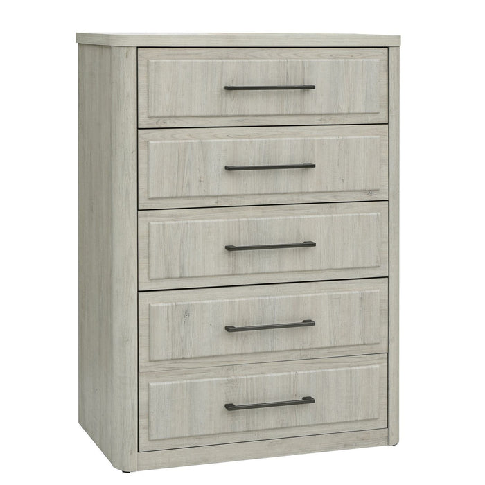 Modern Play - 5 Drawer Chest - Natural White – Accent Chests by Liberty Furniture at Furniture Wholesale Plus , Nashville furniture store