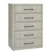 Modern Play - 5 Drawer Chest - Natural White – Accent Chests by Liberty Furniture at Furniture Wholesale Plus , Nashville furniture store