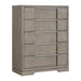 Kelis - 5 Drawer Chest - Gray – Lingerie Chests by Elements International at Furniture Wholesale Plus , Nashville furniture store