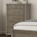 Rochelle Park - 5 Drawer Chest - Smokey Taupe – Accent Chests by Liberty Furniture at Furniture Wholesale Plus , Nashville furniture store