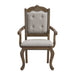 Madison Park - Dining Arm Chair (Set of 2) - Walnut / Beige – Chair Sets by Elements International at Furniture Wholesale Plus , Nashville furniture store