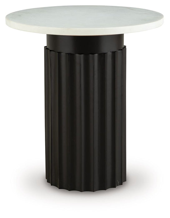 Wainstone - Accent Table - Black / White – Accent Tables by Signature Design by Ashley® at Furniture Wholesale Plus , Nashville furniture store