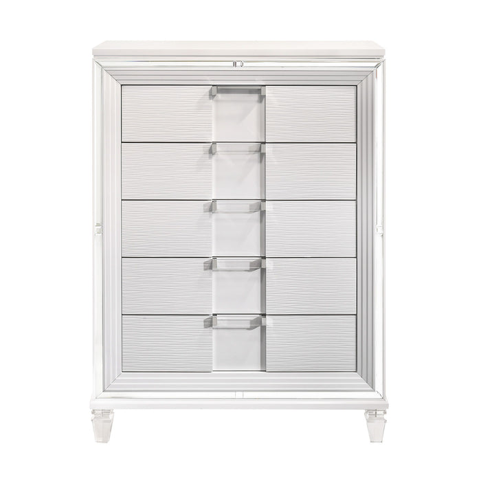 Twenty Nine - 5-Drawer Flip-Top Chest – Accent Chests by Elements International at Furniture Wholesale Plus , Nashville furniture store
