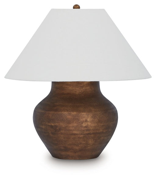 Whitham - Metal Table Lamp - Antique Copper Finish – Table Lamps by Signature Design by Ashley® at Furniture Wholesale Plus , Nashville furniture store