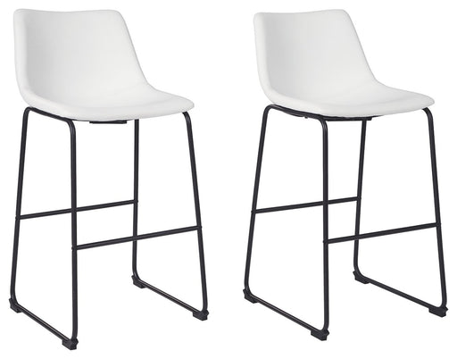 Centiar - Upholstered Barstool (Set of 2) - Premium Stool Sets from Signature Design by Ashley® - Just $218! Shop now at Furniture Wholesale Plus  We are the best furniture store in Nashville, Hendersonville, Goodlettsville, Madison, Antioch, Mount Juliet, Lebanon, Gallatin, Springfield, Murfreesboro, Franklin, Brentwood