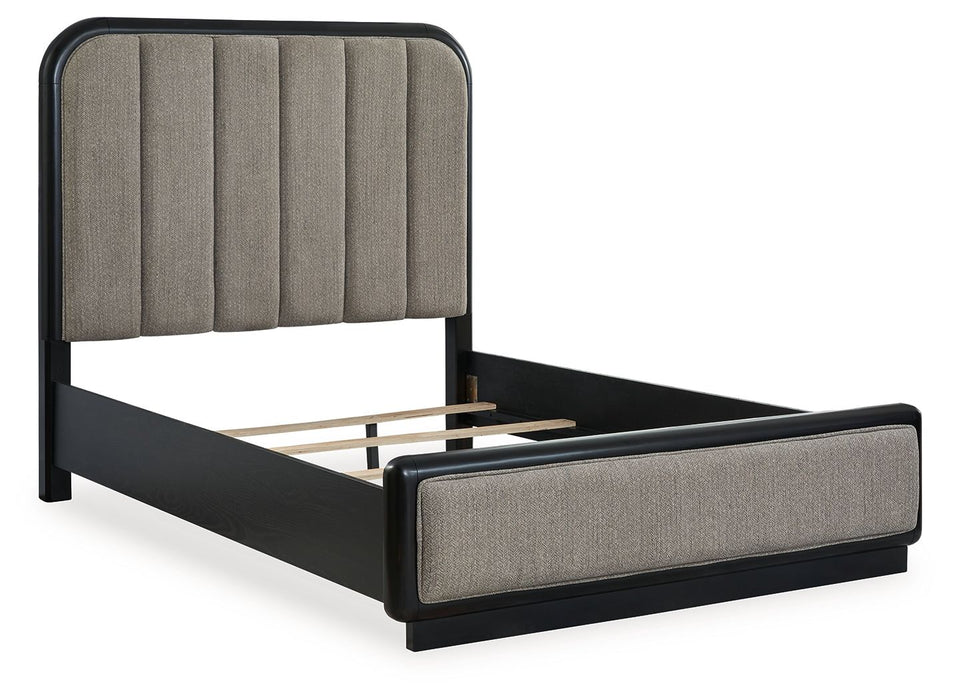 Rowanbeck - Upholstered Panel Bed – Upholstered Beds by Signature Design by Ashley® at Furniture Wholesale Plus , Nashville furniture store