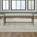 Hickory Grove - Bench - Heirloom Brown – Upholstered Benches by Liberty Furniture at Furniture Wholesale Plus , Nashville furniture store