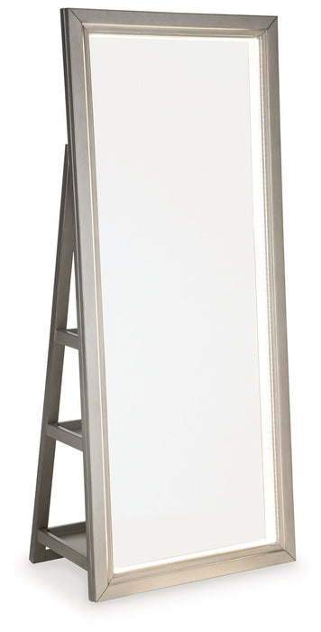 Evesen - Floor Standing Mirror/Storage – Floor Mirrors by Signature Design by Ashley® at Furniture Wholesale Plus , Nashville furniture store