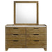 Henderson - 6-Drawer Bedroom Dresser Cabinet – Dressers by Coaster Fine Furniture at Furniture Wholesale Plus , Nashville furniture store