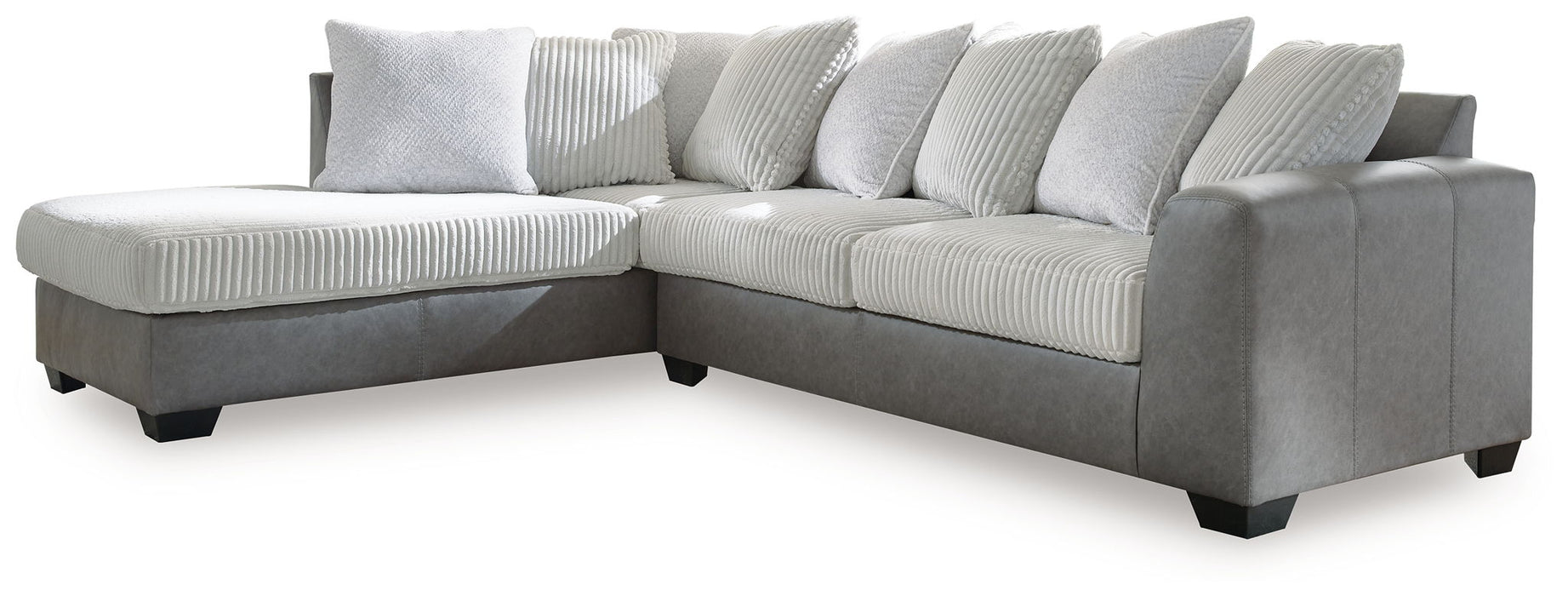 Clairette Court - Sectional – Stationary Sectionals by Benchcraft® at Furniture Wholesale Plus , Nashville furniture store