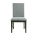 Donovan - Standard Height Side Chair (Set of 2) - Gray – Chair Sets by Elements International at Furniture Wholesale Plus , Nashville furniture store
