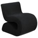 Ronea - Boucle Upholstered Armless Curved Chair – Armless Chairs by Coaster Fine Furniture at Furniture Wholesale Plus , Nashville furniture store