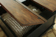 Valebeck - Lift Top Cocktail Table - Black / Brown – Cocktail Tables by Signature Design by Ashley® at Furniture Wholesale Plus , Nashville furniture store