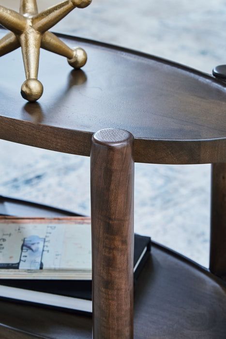 Wiattbury - Accent Table - Gray Brown – Accent Tables by Signature Design by Ashley® at Furniture Wholesale Plus , Nashville furniture store