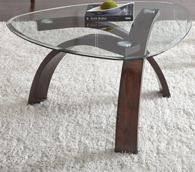 Pitman - 3 Piece Occasional Table Set - Brown – Table Sets by Steve Silver Furniture at Furniture Wholesale Plus , Nashville furniture store