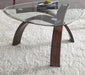 Pitman - 3 Piece Occasional Table Set - Brown – Table Sets by Steve Silver Furniture at Furniture Wholesale Plus , Nashville furniture store