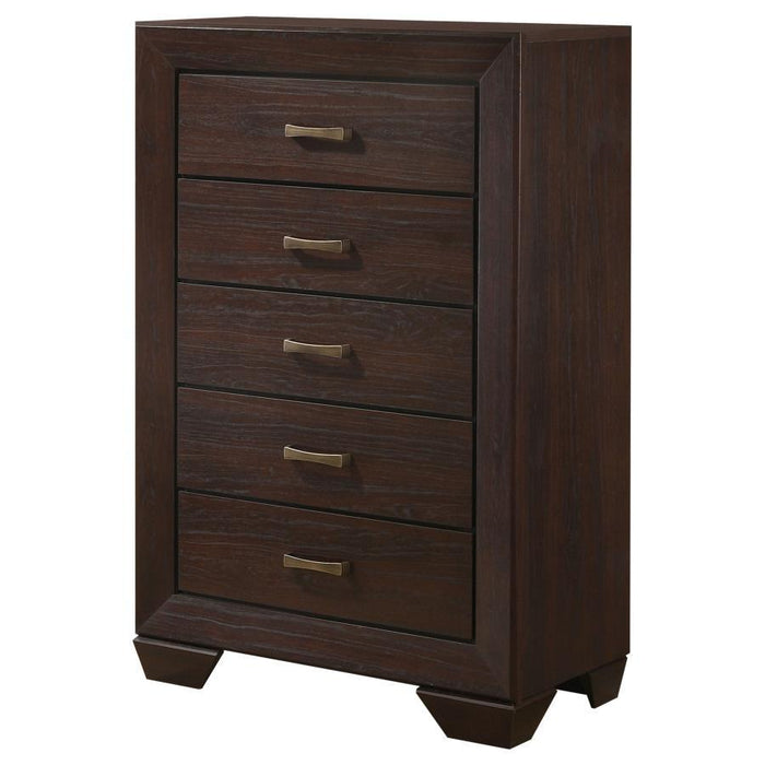 Kauffman - 5-Drawer Bedroom Chest - Premium Accent Chests from CoasterEveryday - Just $379! Shop now at Furniture Wholesale Plus  We are the best furniture store in Nashville, Hendersonville, Goodlettsville, Madison, Antioch, Mount Juliet, Lebanon, Gallatin, Springfield, Murfreesboro, Franklin, Brentwood