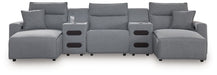 ModMax II - Salt And Pepper - Reclining Sectional – Reclining Sectionals by Signature Design by Ashley® at Furniture Wholesale Plus , Nashville furniture store