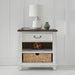 River Place - Bedside Chest With Charging Station - Riverstone White & Tobacco – Bedside Chests by Liberty Furniture at Furniture Wholesale Plus , Nashville furniture store